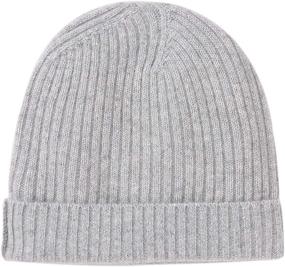 img 3 attached to 🎩 Premium Men's Cashmere Beanie Hat - 100% Pure Cashmere, Warm and Soft - Comes in a Luxury Gift Box