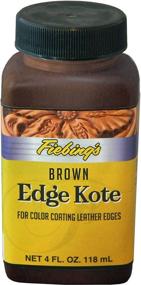 img 1 attached to Fiebing's Edge Kote - Brown Leather Edge Color Coating - 4 oz