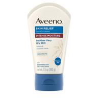 👐 aveeno active naturals skin relief hand cream, 3.5-ounce tubes: pack of 3 - nourishing relief for dry and sensitive hands logo