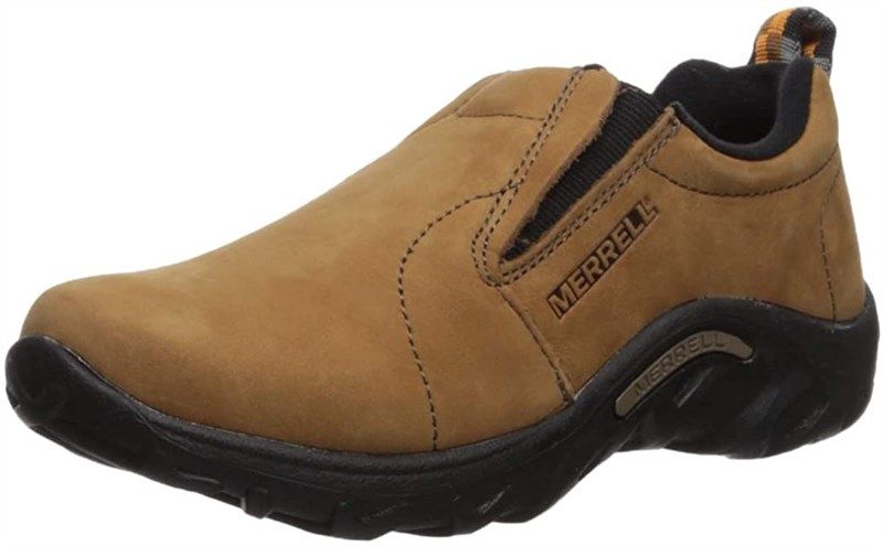 merrell jungle moc nubuck toddler boys' shoes in loafers 로고