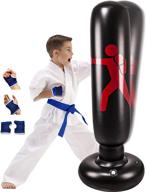 inflatable kickboxing freestanding practicing taekwondo логотип