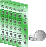 skoanbe 50pack lr1130 batteries replacement logo