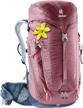 deuter womens hiking backpack pepper logo