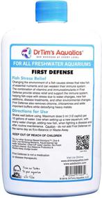 img 3 attached to DrTim's Aquatics First Defense Fish Stress Relief and Immune Support – 16 Oz. for Freshwater Aquariums – Enhances Natural Slime Coat – Detoxifies Heavy Metals, Promotes Wound Healing