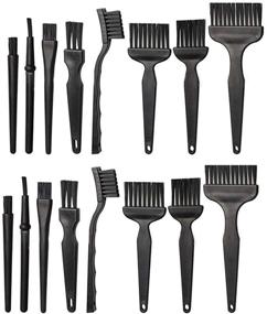 img 4 attached to 🧹 Efficient NEPAK Set of 8 Portable Anti Static Brushes for Cleaning Small Spaces & Computer Keyboards