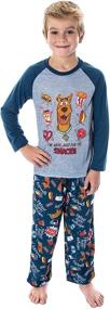 img 4 attached to 🐶 Scooby Snacks Boys Pajamas Set - Scooby Doo Kids PJ's