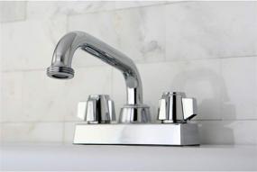 img 2 attached to 🚰 Enhance Efficiency with the Kingston Brass KB471 Laundry Faucet in Polished Chrome