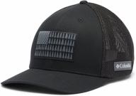 columbia tree flag mesh ball cap - high crown: the perfect blend of style and function logo