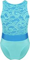 купальник moily gymnastics bodysuit mint_green логотип