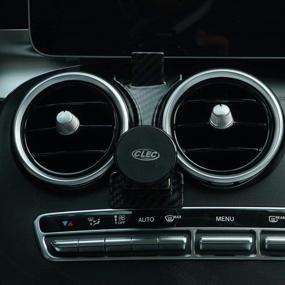 img 1 attached to Магнитная подставка для смартфона Mercedes Benz C Class