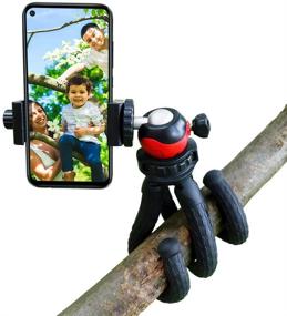 img 3 attached to 📸 Flexible Octopus Phone Tripod with Remote: A Multifunctional Stand for Phones, Cameras, GoPro, and More for Vlogs, Streaming, and Photography