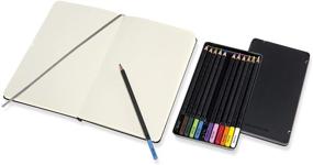 img 3 attached to 🎨 Moleskine Sketchbook & Watercolor Pencil Set Hard Cover (5 x 8.25) - Versatile Sketch Pad for Drawing, Watercolor Painting, Perfect for Teens, Artists, Students - 104 Pages