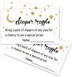 diaper raffle tickets invitations diapers logo