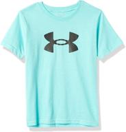 👕 boys' clothing: under armour blaze orange t-shirt logo