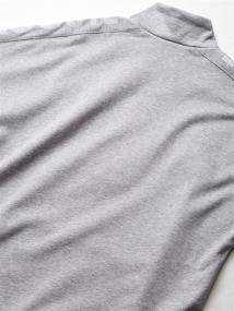 img 3 attached to Lacoste Sleeve Sweatshirt Silver Illumination Men's Clothing