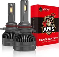 arismotor 9012 led headlight bulbs logo