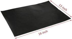 img 1 attached to 🔥 On'h BBQ Grill Mat - Set of 3 Heavy Duty Non-Stick Mats for Ribs, Shrimps, Steaks, Burgers, & Vegetables - Reusable for Gas, Charcoal, & Electric Grills - Best Grilling Accessories: A Comprehensive Review