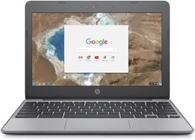 img 4 attached to 💻 Высокопроизводительный ноутбук HP Chromebook: 4 ГБ оперативной памяти, 16 ГБ встроенной памяти eMMC, Chrome OS - черный