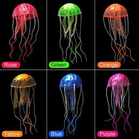img 3 attached to Silicone Artificial Jellyfish Ornament Decoration
