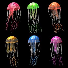 img 4 attached to Silicone Artificial Jellyfish Ornament Decoration