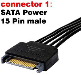 img 2 attached to Splitter 2XSATA Y Splitter Extension TeamProfitcom