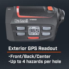 img 1 attached to Бинокль Bushnell Hybrid: 🏌️ Продвинутый измеритель расстояний для гольфистов