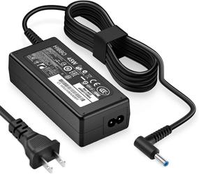 img 4 attached to 💻 HP Smart Blue Tip Compatible Laptop Charger for Pavilion x360 11 13 15, Elitebook Folio 1040 G1, Stream 13 11 14, Spectre Ultrabook 13, Envy x2 & More - AC Adapter Power Supply (Part Numbers: 741727-001 740015-003)