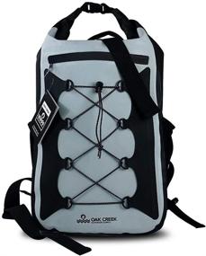 img 3 attached to Premium 30L Oak Creek Canyon Waterproof Dry Bag Backpack | Padded Shoulder Straps, PVC Construction | Keep Your Gear Dry