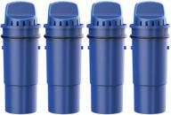 waterspecialist nsf certified replacement pitcher water filter - compatible with pur pitchers and dispensers ppt700w, cr-1100c, and ppf951k - pack of 4 logo