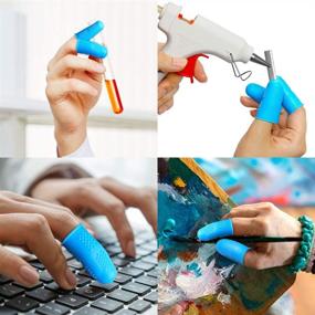 img 1 attached to 🔒 Protective Silicone Finger Adhesives by Promifun