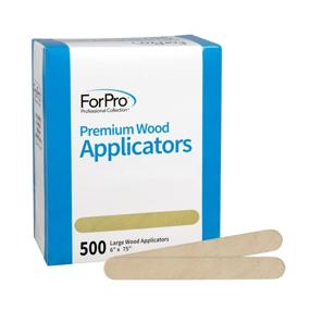 img 3 attached to 🍯 ForPro Premium Wood Applicators for Hair Removal Waxing - Non-Sterile, Large Size (6” L x .75” W), 500-Count