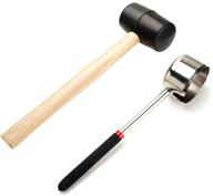 🥥 fengwu coconut opener - high-quality stainless steel coco jack tool for young coconuts - food grade opener kit with rubber mallet логотип