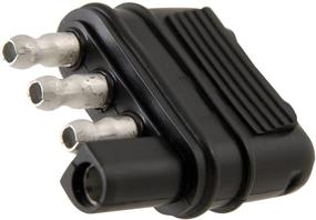 img 1 attached to Ultimate Connectivity: Hopkins 48110 Endurance 12'' 4-Wire Flat Trailer 🔌 Side Connector - Premium Quality and Extra Length for Reliable Trailer Hookup