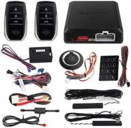 🚘 easyguard ec002-t2-ns pke car alarm system with proximity sensor, remote engine start, push start button, touch password entry, backup vibration alarm - dc12v logo