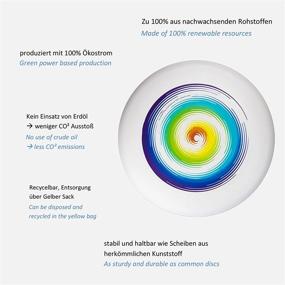 img 3 attached to Premium Eurodisc 175g: Ultimate Frisbee Competition Disc - Rainbow Design, Scratch Resistant, Foto-UV Print