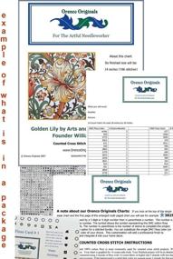 img 1 attached to 🖼️ Landscape Oyster Bay - Louis Comfort Tiffany Counted Cross Stitch Pattern for Improved SEO