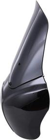 img 2 attached to Крышка фары FATECIM с защитным стеклом черного цвета 15 дюймов - идеальное соответствие для Harley Dyna FXDXT T-Sport.
