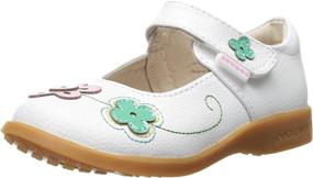 img 3 attached to 👞 pediped Lorraine Flex Mary Jane Shoes (Toddler/Little Kid)