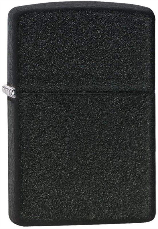 zippo 236 black crackle lighter 로고