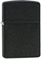🔥 classic zippo black crackle lighter: timeless style and dependable flame logo