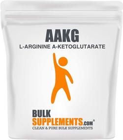 img 4 attached to Улучшите свои тренировки с порошком BulkSupplements.com L-Аргинин а-Кетоглютарат (AAKG) - идеальный набор веса для мужчин - повышение энергии альфа-аминокислот - добавка аргинина (250 г - 8,8 унции)