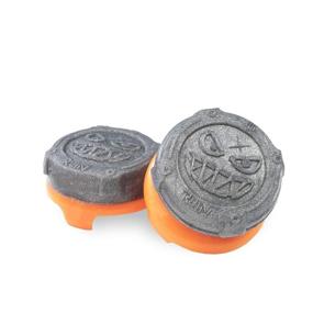 img 2 attached to 🎮 KontrolFreek Grav Slam Performance Thumbsticks for Call of Duty: Black Ops 4 on PlayStation 4 (PS4) and PlayStation 5 (PS5), Gray/Orange