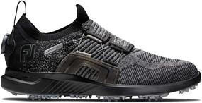 img 3 attached to FootJoy Hyperflex Black Charcoal Silver