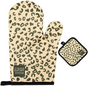 img 2 attached to ORNOOU Leopard Pattern Holders Non Slip