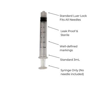 img 1 attached to Sterile Individually Sealed LiteTouch Syringe - Lab & Scientific Products
