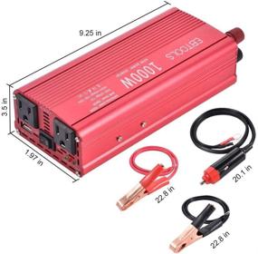 img 3 attached to Duokon Power Inverter 1000W Converter