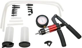img 3 attached to Enhance Automotive Performance with 8MILELAKE 21pcs Handheld Vacuum Pump Set Tester and Brake Bleeder Test Kit