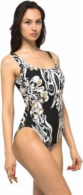 img 3 attached to 🏝️ Hawaii Private Island Sleeveless Women's Clothing for Swimwear & Beach Cover Ups