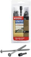 🔩 fastenmaster fmll005 ledgerlok fastener: secure your ledger board with 12 count of high-speed fasteners logo