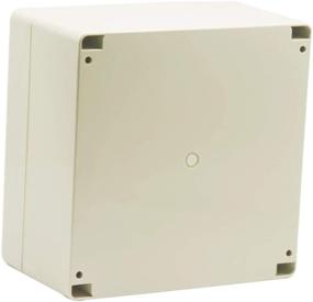 img 2 attached to Durable and Versatile Zulkit Junction Box: Dustproof, Waterproof, and IP65 Rated ABS Plastic Enclosure - Gray, 6.3 x 6.3 x 3.54 inch (160 x 160 x 90 mm)